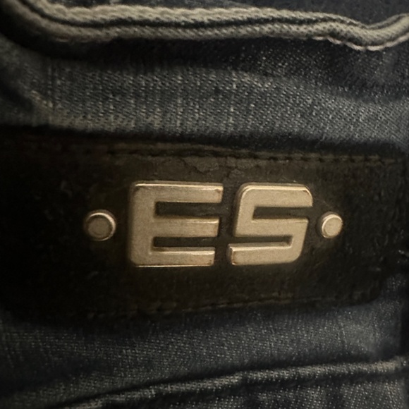 ES Collection Stretch Jeans 32-34" waist 27" inseam Gently worn Stretch denim - Picture 4 of 5
